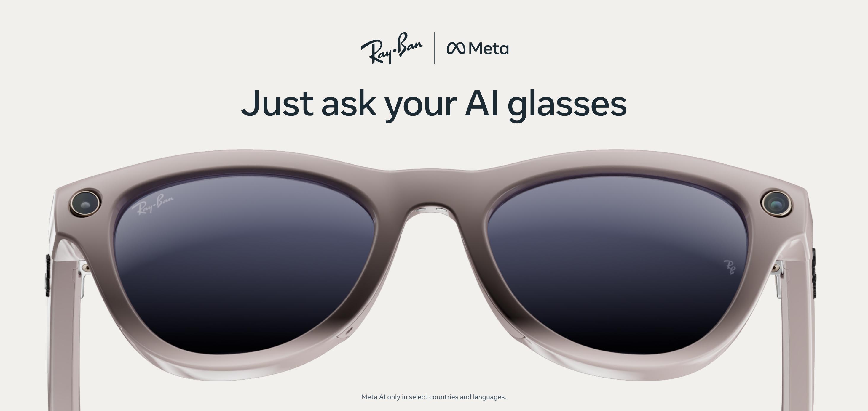 Ray-Ban Meta Ask Your AI Glasses