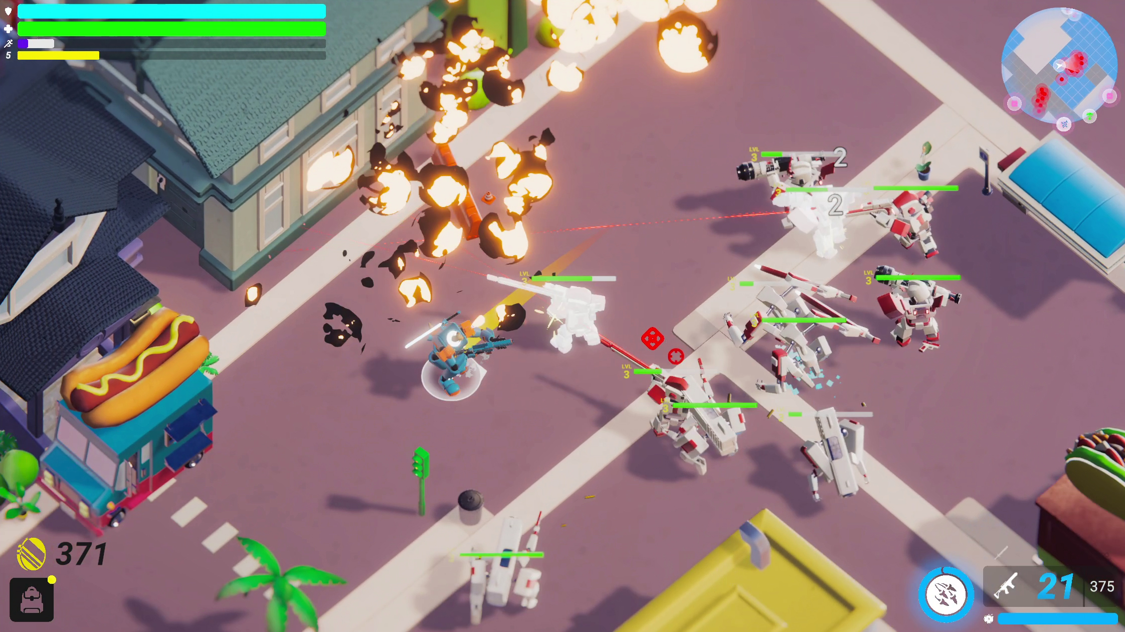 WoofWatch combat scene