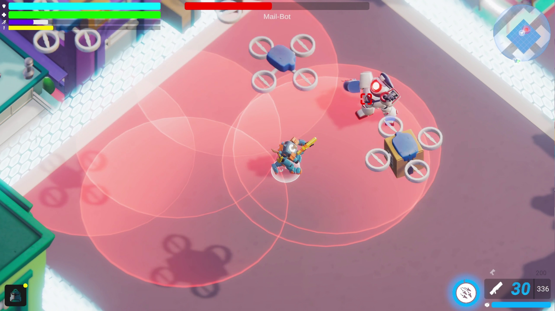 Alternate MailBot scene